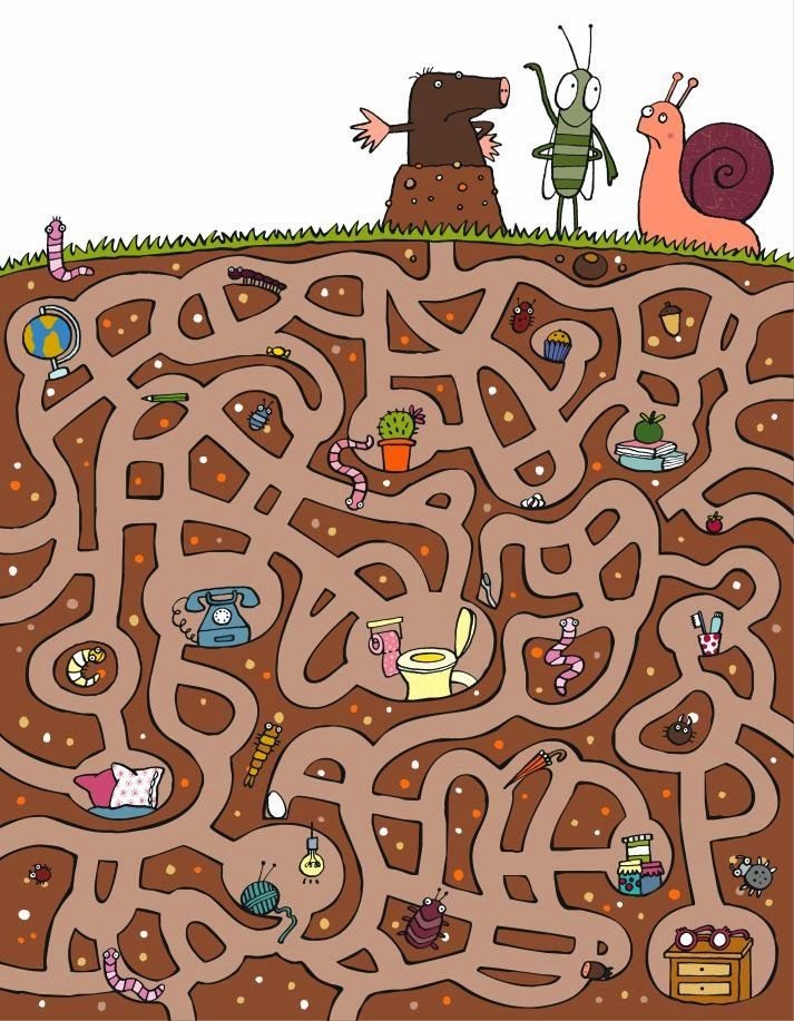 Wesołe labirynty – ćwiczenia koordynacji wzrokowo-ruchowej