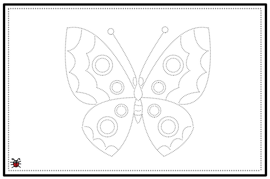 Lato z owadami – rysowanie po&nbsp;kropkach