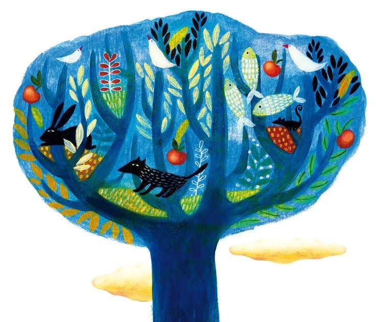 Opowieść ruchowa połączona z ćwiczeniami artykulacyjnymi –&nbsp;las