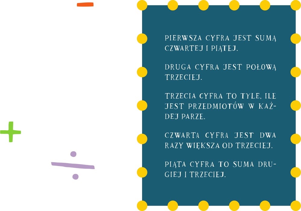 Proste matematyczne ćwiczenia dla&nbsp;dzieci