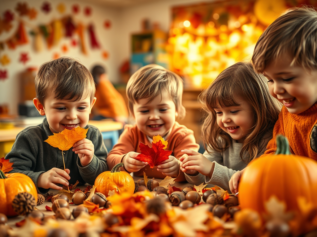 Scenariusz zajęć o jesieni dla&nbsp;przedszkolaków