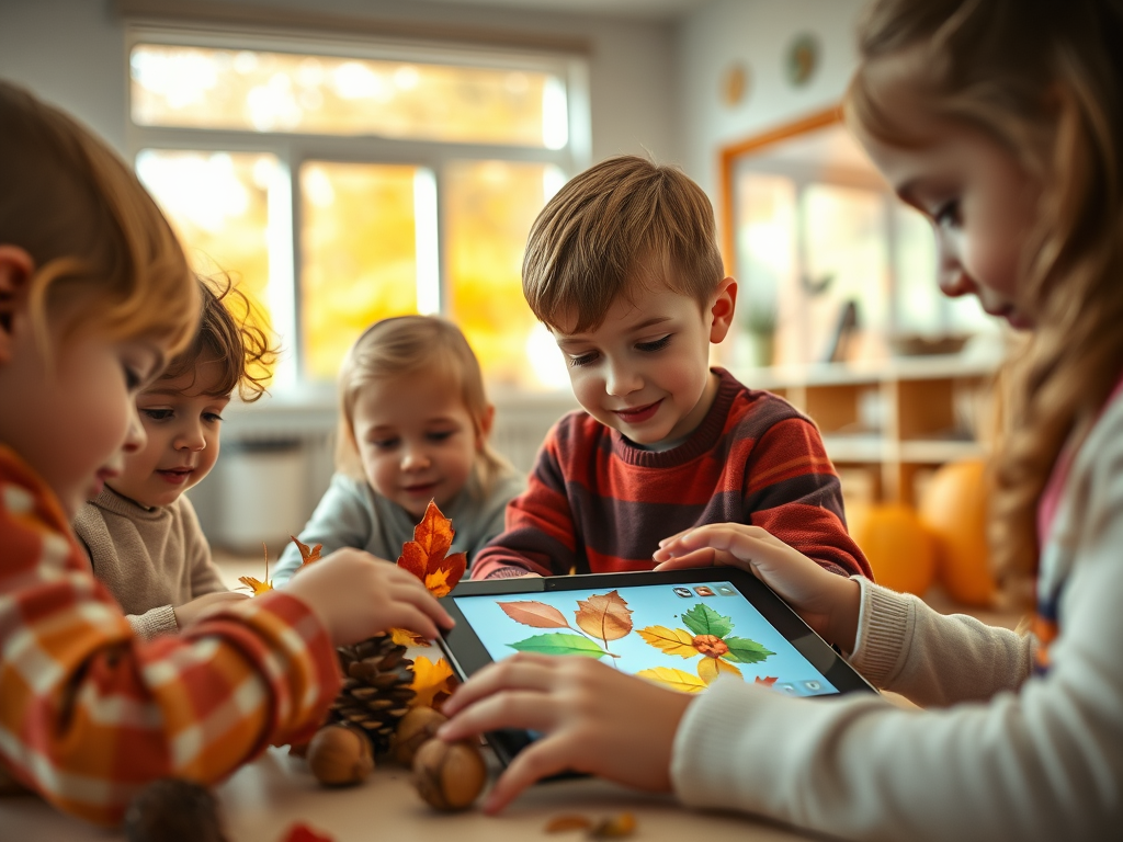 Scenariusz zajęć: Jesień – kolorowa pora roku (cechy jesieni) z wykorzystaniem&nbsp;AI