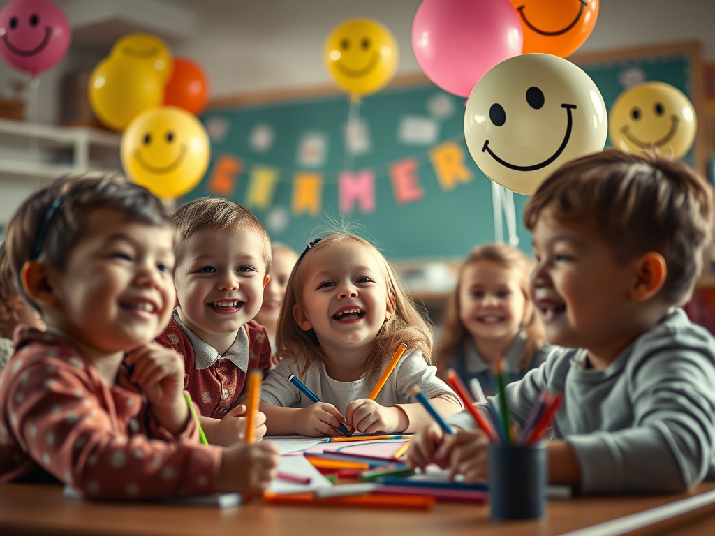 Scenariusz zajęć dla przedszkolaków na Światowy Dzień&nbsp;Uśmiechu