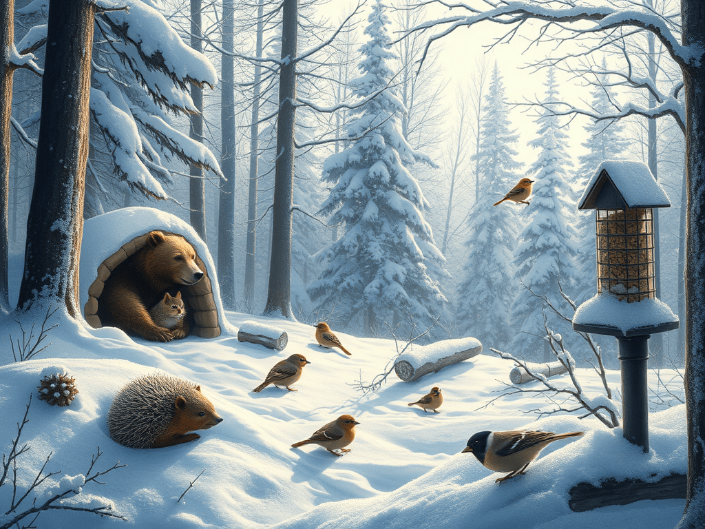 Scenariusz zajęć edukacyjnych: „Zimowy świat przyrody – Zwierzęta&nbsp;zimą”