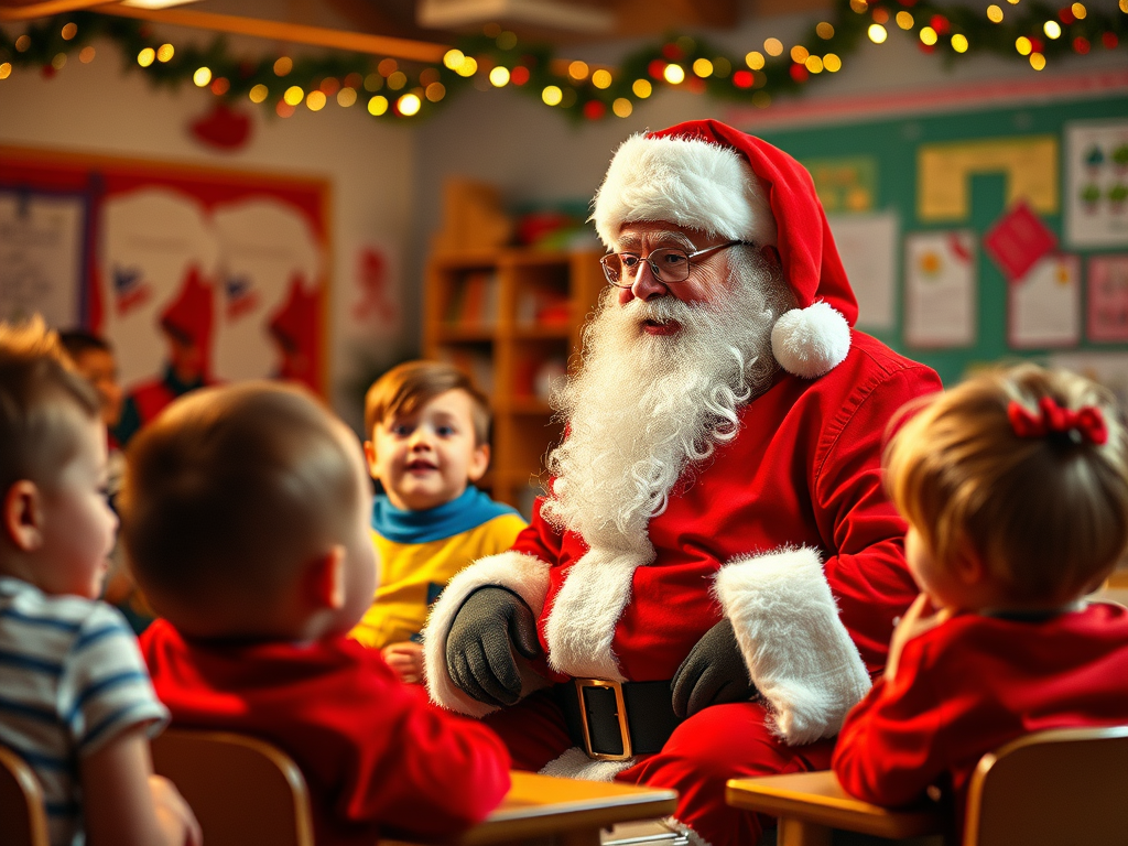 Kim jest Święty Mikołaj? Edukacyjna lekcja dla dzieci w&nbsp;przedszkolu