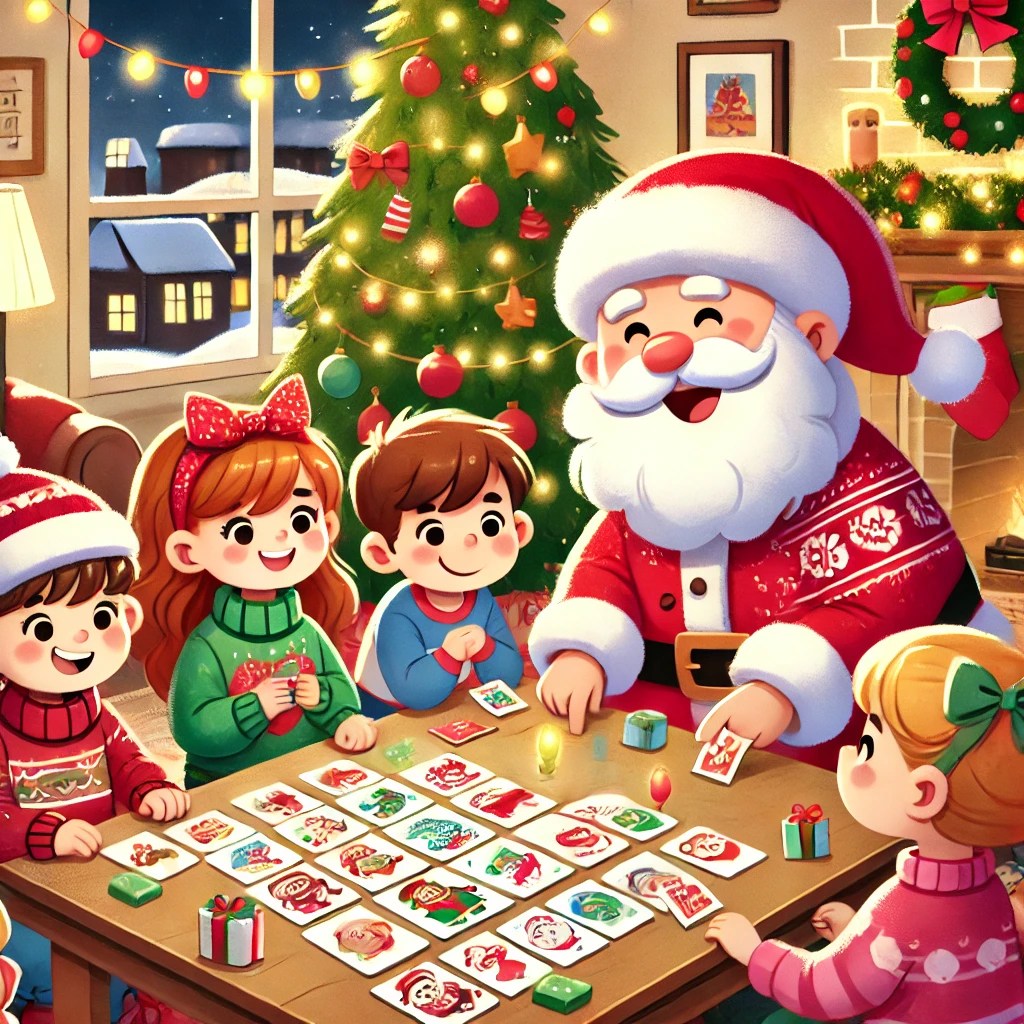 Gry pamięciowe z Mikołajem: Jak rozwijać pamięć i uwagę&nbsp;przedszkolaków?