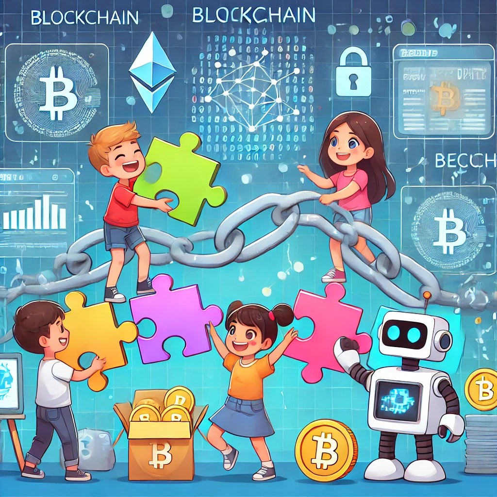 Blockchain dla dzieci: Jak działa magiczny łańcuch&nbsp;bloków?