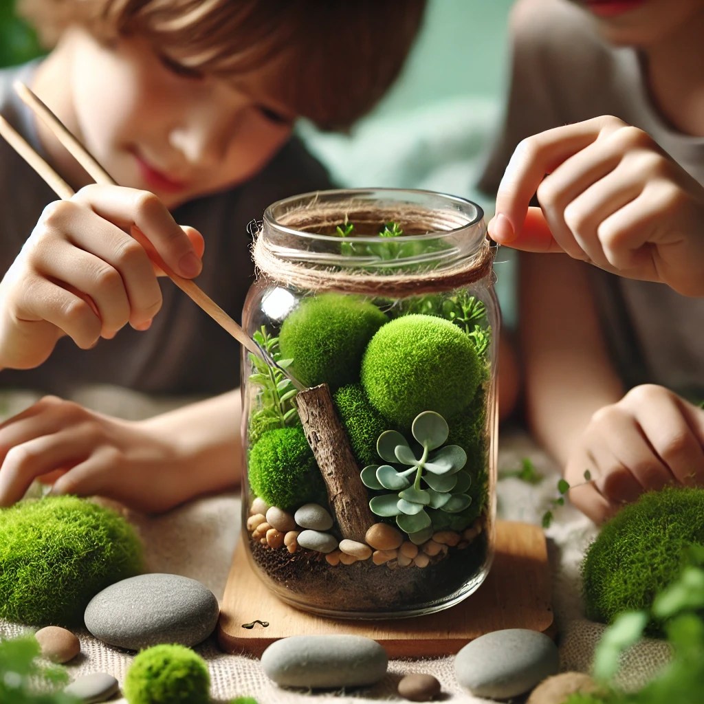 Dzień Lasu: „Las w słoiku” – Tworzenie mini-lasów w&nbsp;słoikach