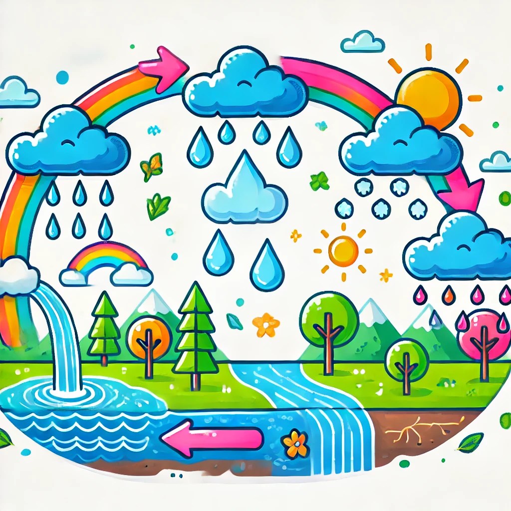 Magiczna kropla – skąd się bierze woda?&nbsp;💧🌦️🌍