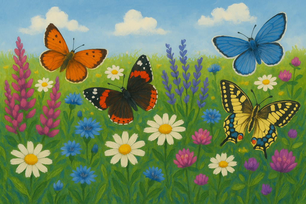 Łąka Motyli – zajęcia logopedyczne dla&nbsp;przedszkolaków