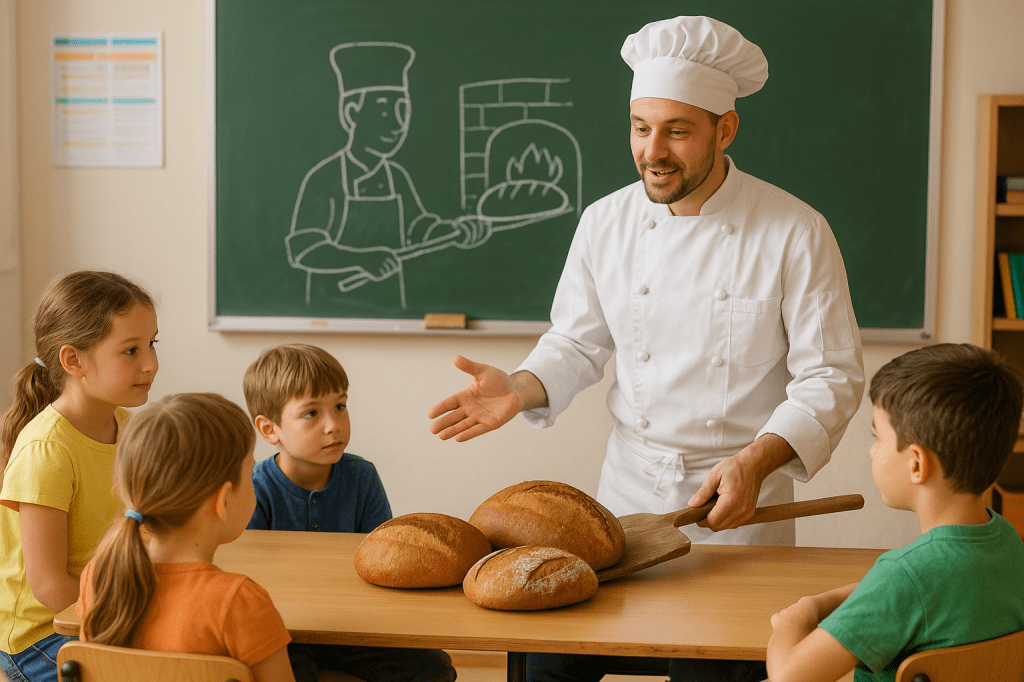 🥖 Dzień Chleba w klasach I–III: Od ziarenka do bochenka – jak powstaje&nbsp;chleb?