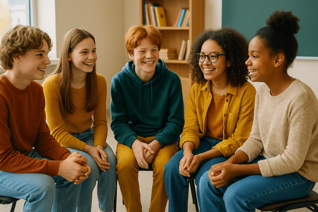 Socjoterapia w szkole: założenia, cele, dobór grupy, kontrakt –&nbsp;przewodnik