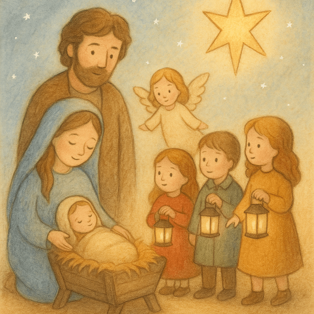 🎄 Jasełka dla przedszkolaków – „Cud w Betlejem – gwiazda, która świeci&nbsp;każdemu”