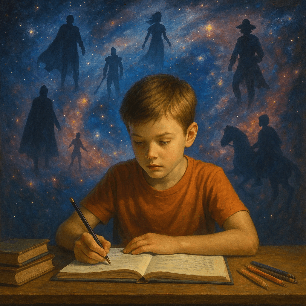 Krótki kurs pisania opowiadania dla ósmoklasistów – krok po kroku +&nbsp;przykłady