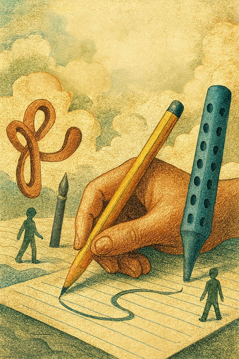 ✍️ Dysgrafia: grafomotoryka, chwyt pisarski, plan korekcji&nbsp;pisma