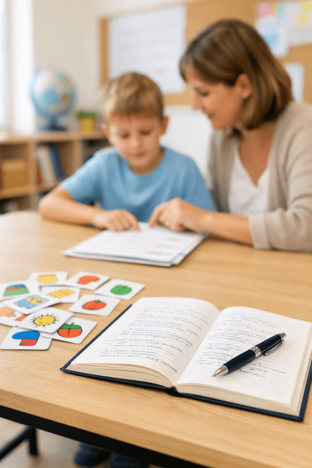 Przykładowa ocena opisowa ucznia z afazją – indywidualna praca nauczyciela z uczniem SPE w edukacji&nbsp;włączającej