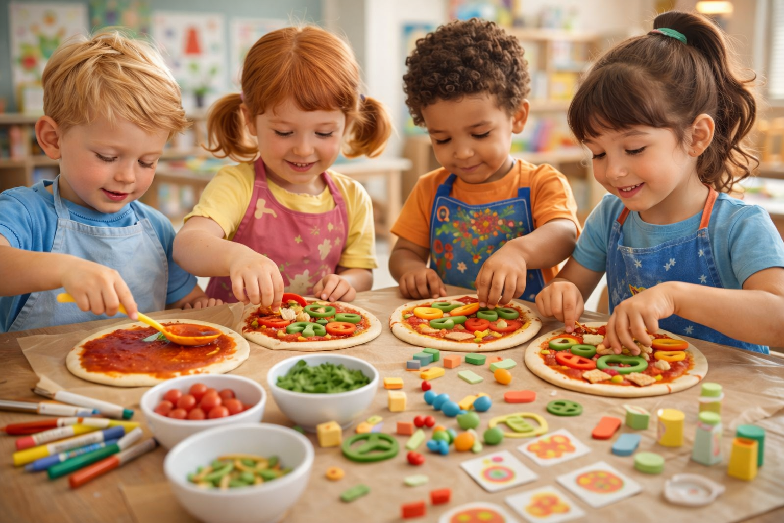 🍕🎨 Scenariusz zajęć: „Pizza wyobraźni – twórcze święto smaku i zabawy”
