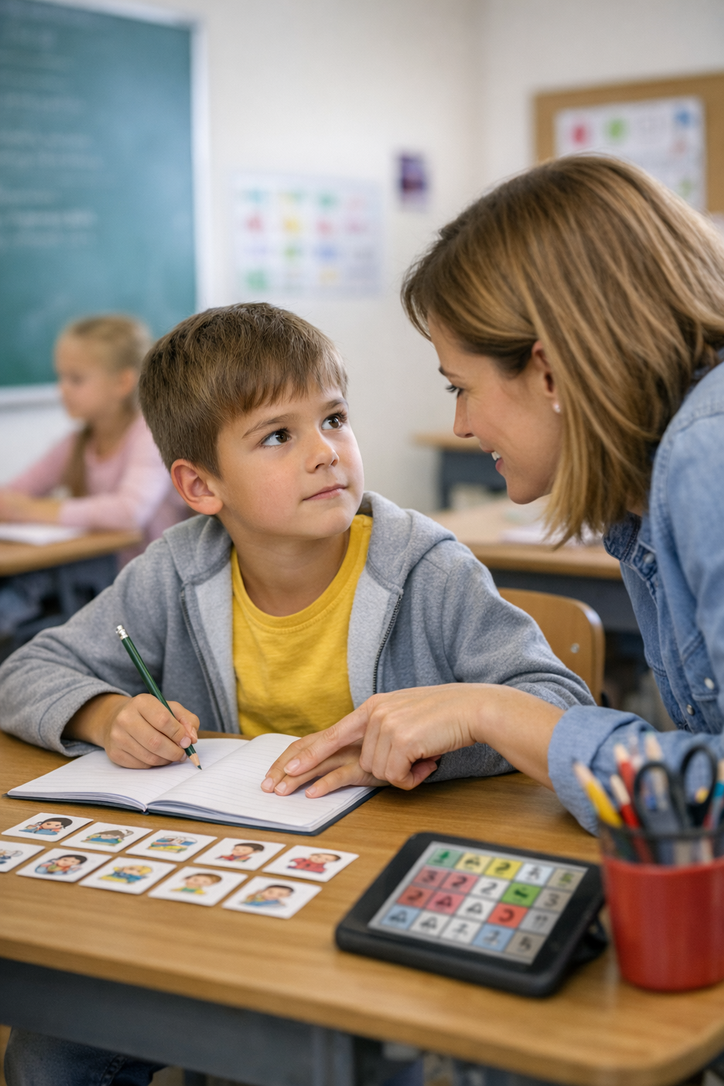 Uczeń ze specjalnymi potrzebami edukacyjnymi z afazją podczas zajęć szkolnych – wsparcie nauczyciela i dostosowanie nauczania