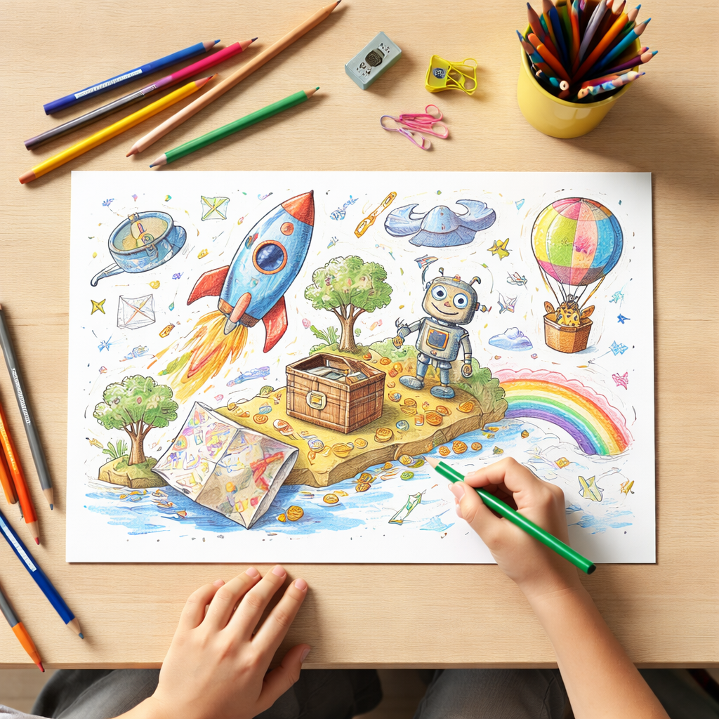 Laboratorium wyobraźni – scenariusz zajęć rewalidacyjnych dla klas&nbsp;1–3