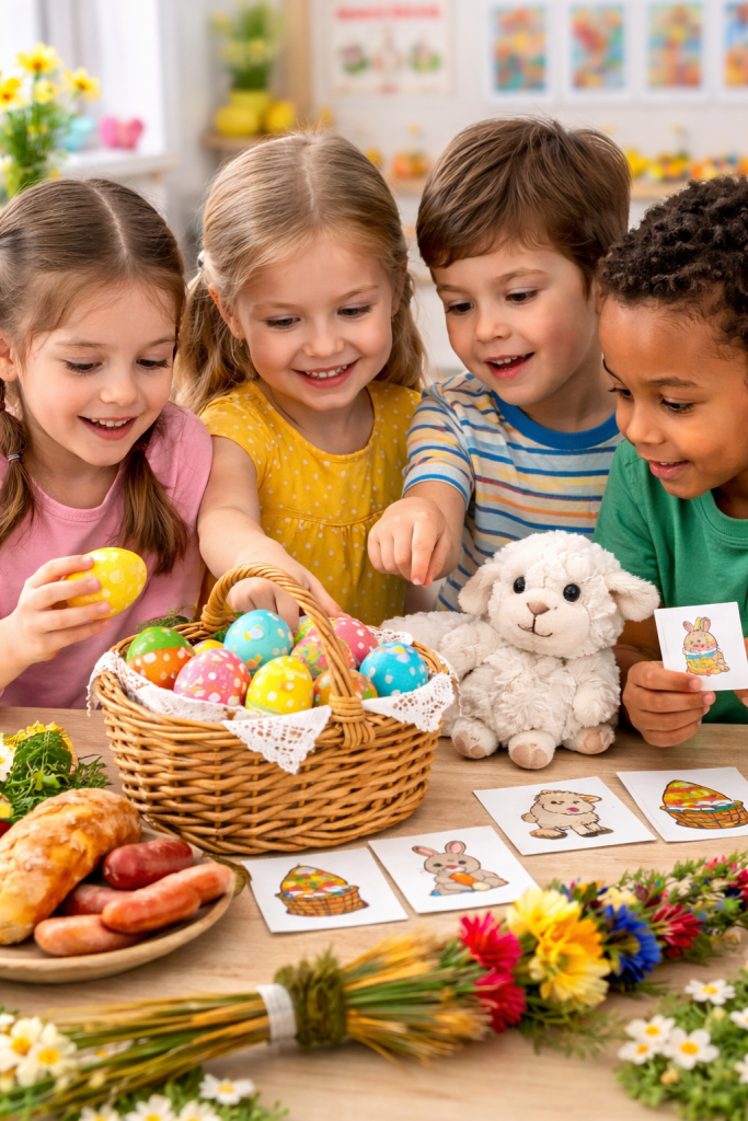 🐣 Symbole Wielkanocy dla dzieci – jak wyjaśnić je prosto i ciekawie? (PRZEDSZKOLE + GOTOWIEC&nbsp;2026)