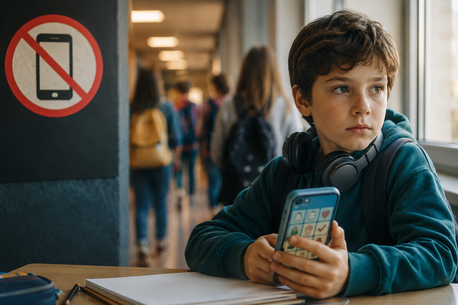 Zakaz telefonów w szkole 2026. Co z uczniem ze SPE, ADHD, autyzmem i AAC? Wyjątki od nowych zasad